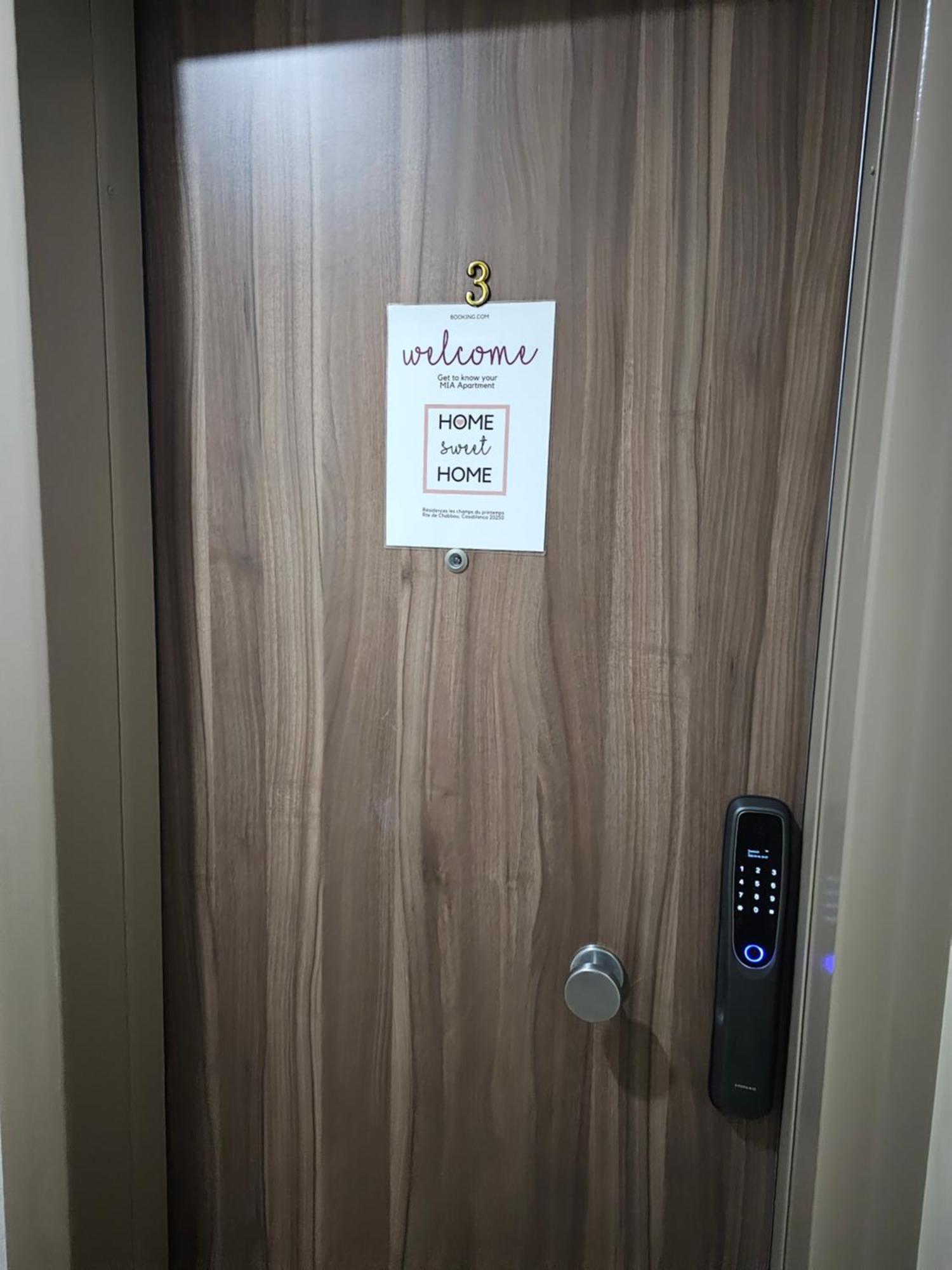 Mia Appartement N1 - Elegance, Confort Et Serenite Casablanca Esterno foto